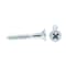 Prime-Line Wood Screw, Flat Head, Phillips Drive No. 7 X 1in Zinc Plated Steel 50PK 9034916 - alternate 3